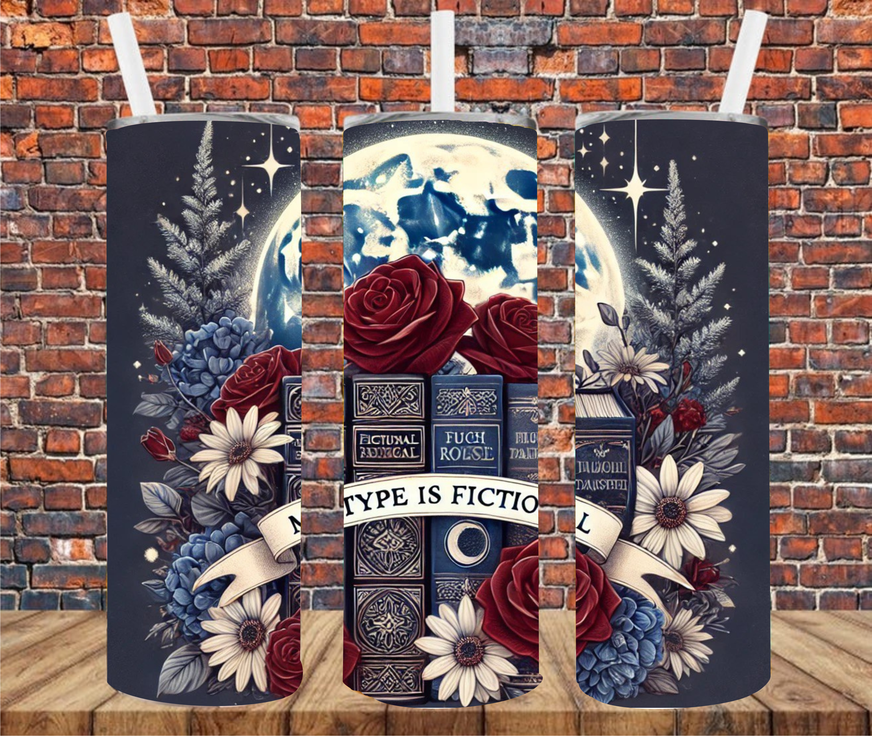 My Type Is Fictional - Sublimation Tumbler Wrap