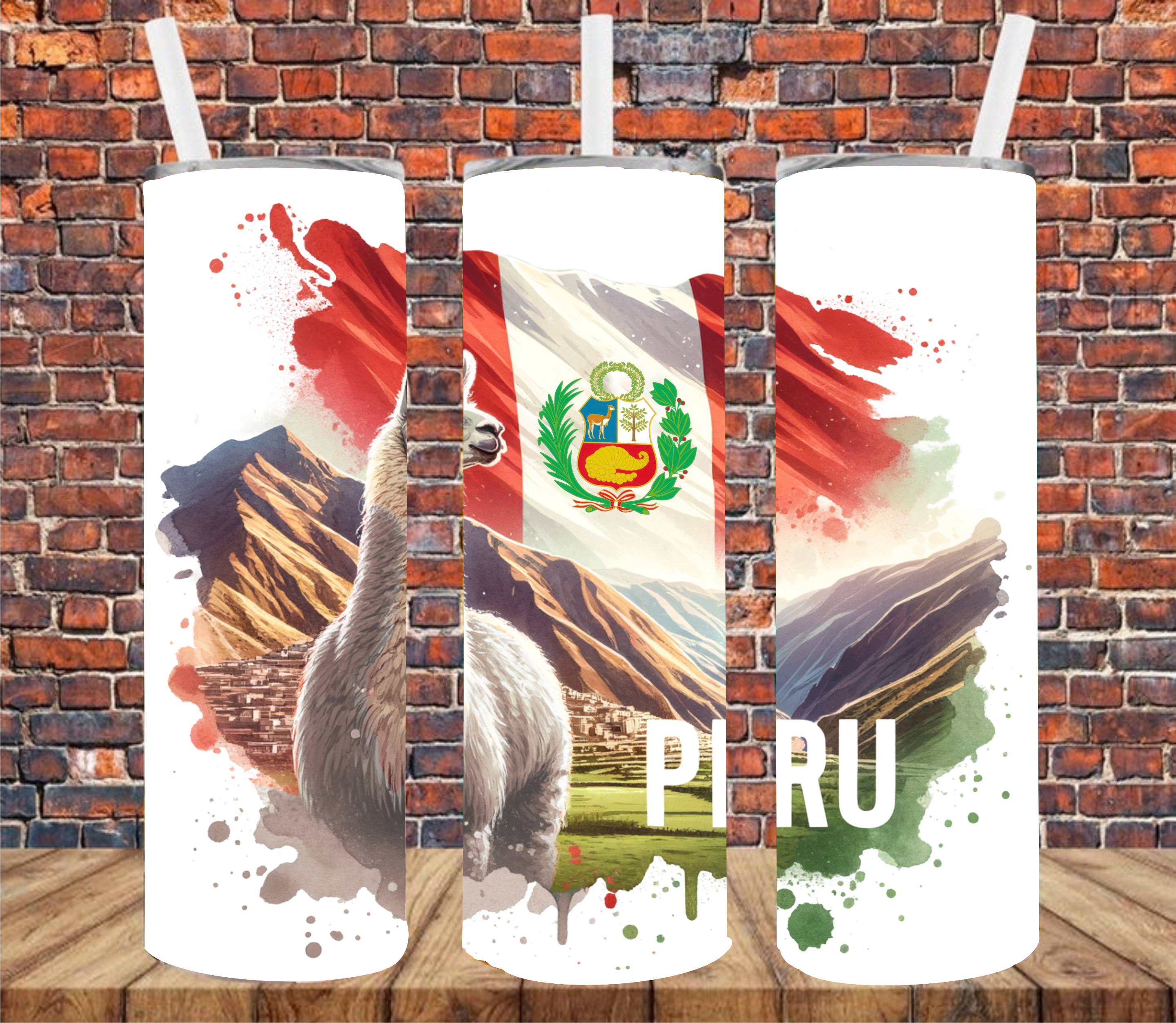 Peru - Sublimation Tumbler Wrap