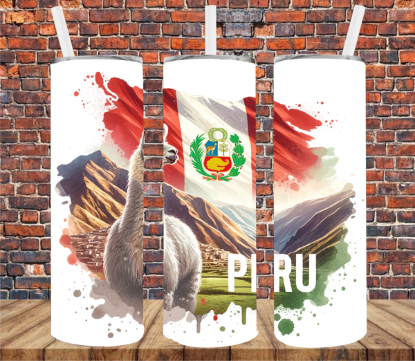 Peru - Sublimation Tumbler Wrap