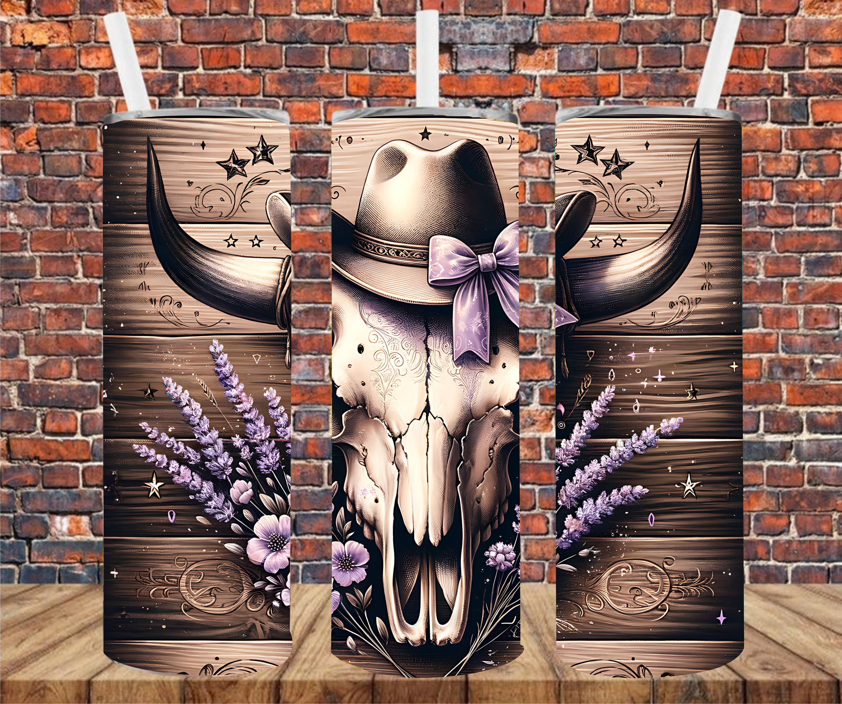 Western - Tumbler Wrap - Sublimation Transfer