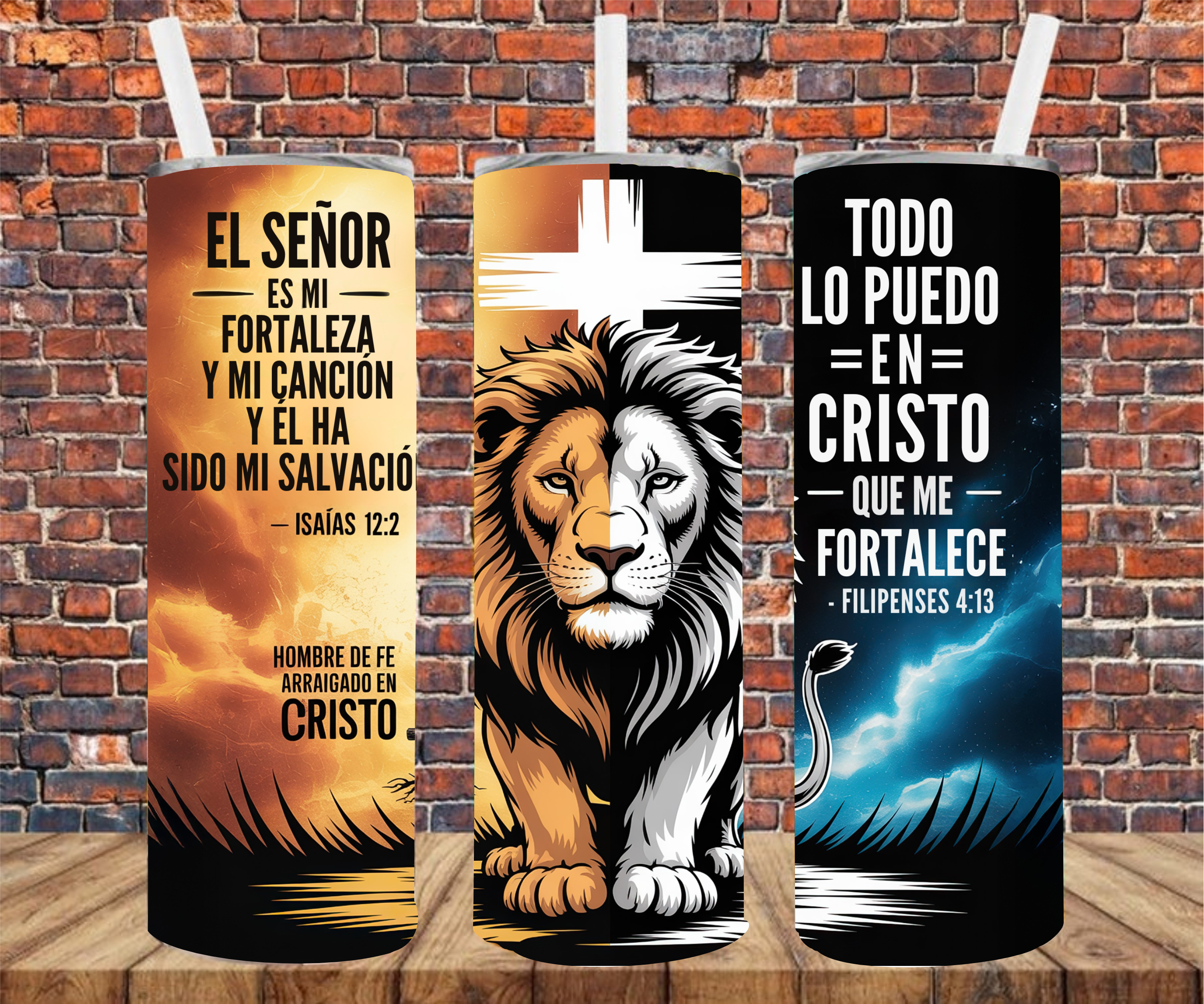 Spanish Faith Confirmation - Tumbler Wrap - Sublimation Transfers