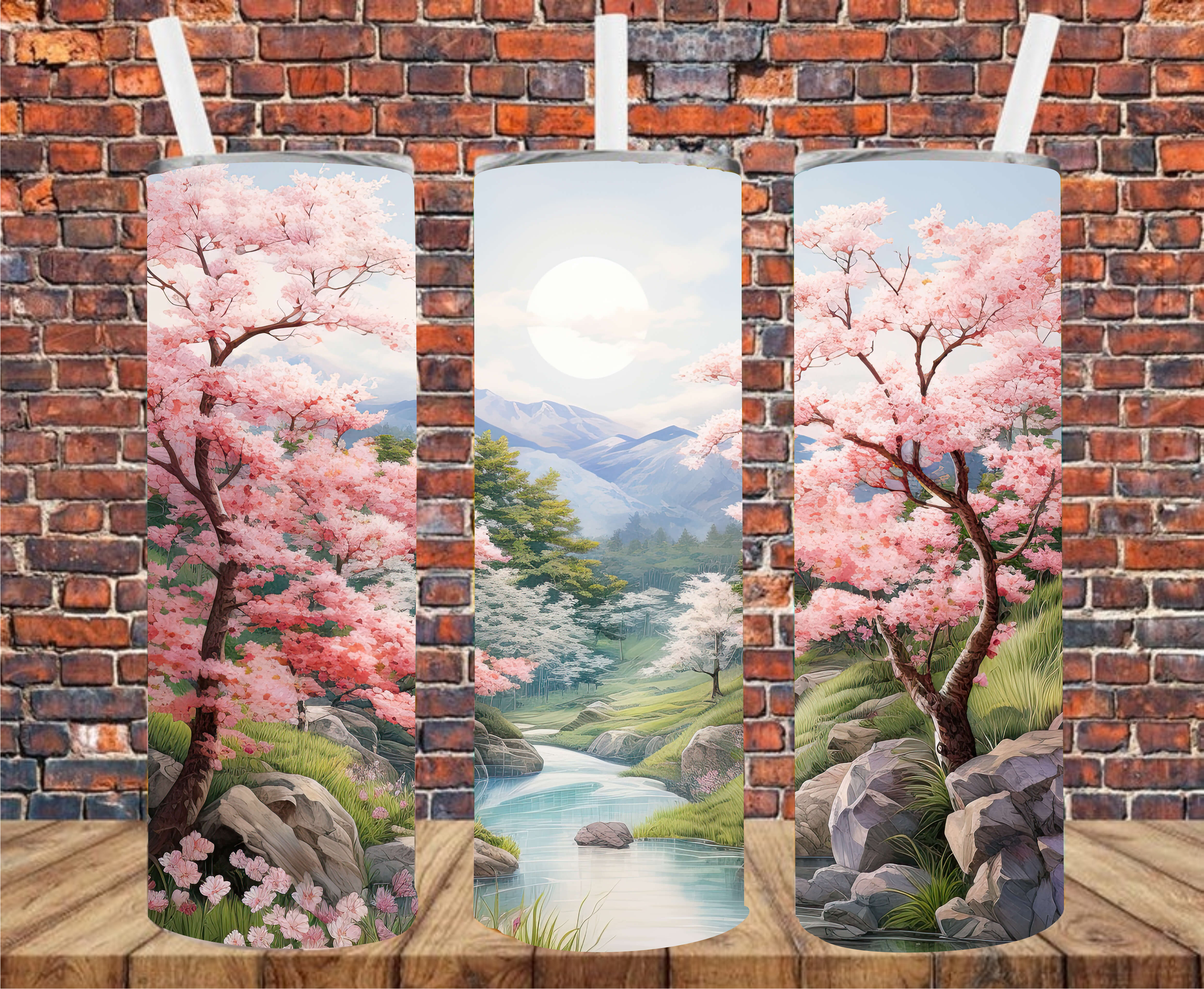 Japanese Sakura - Lunch Tote - Sublimation Transfer