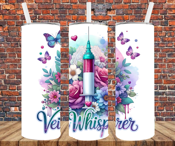 Vein Whisperer Phlebotomy - Tumbler Wrap - Sublimation Transfers