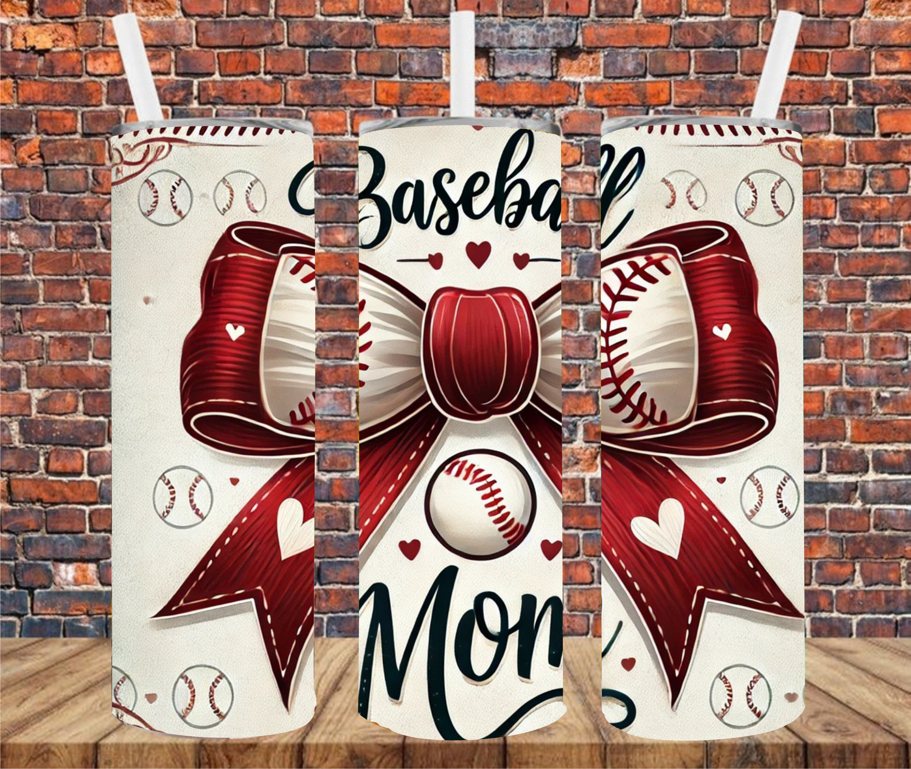 Baseball Mom - Sublimation Tumbler Wrap