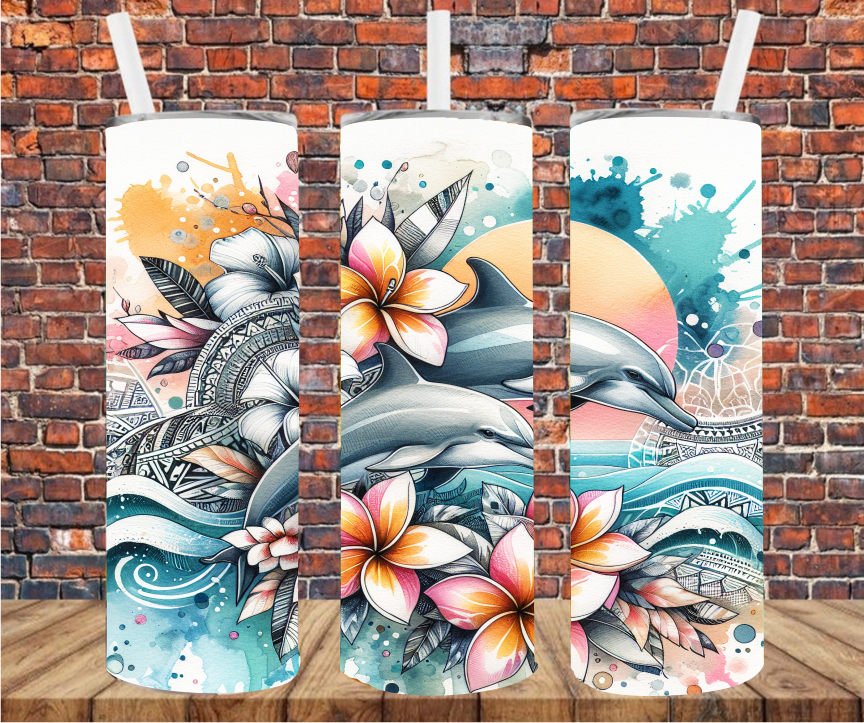 Jumping Dolphins - Lunch Tote - Sublimation Transfer