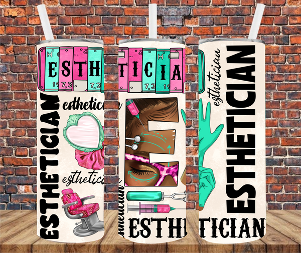 Esthetician - Sublimation Tumbler Wrap