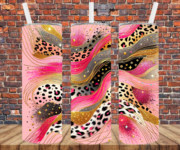 Abstract Design - Tumbler Wrap - Sublimation Transfers