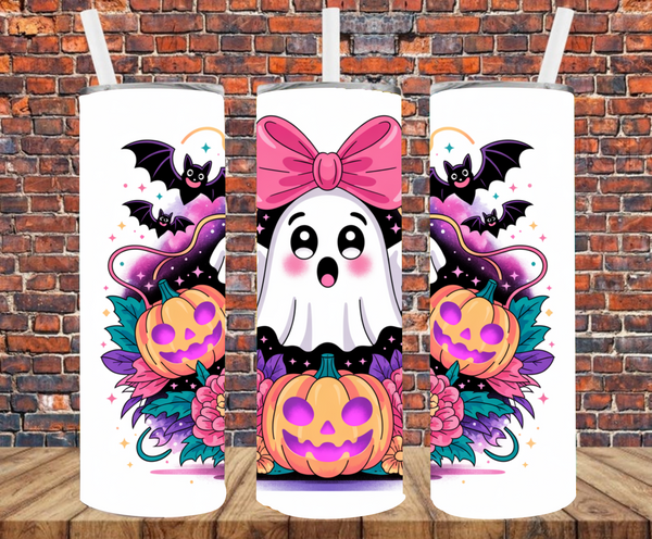 Ghost - Tumbler Wrap - Sublimation Transfers