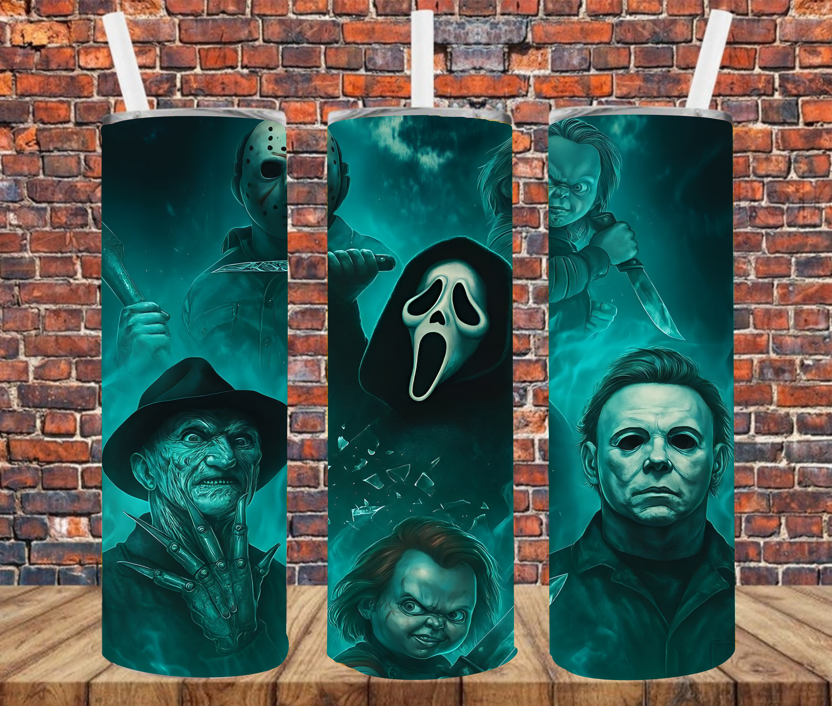 Horror - Sublimation Tumbler Wrap