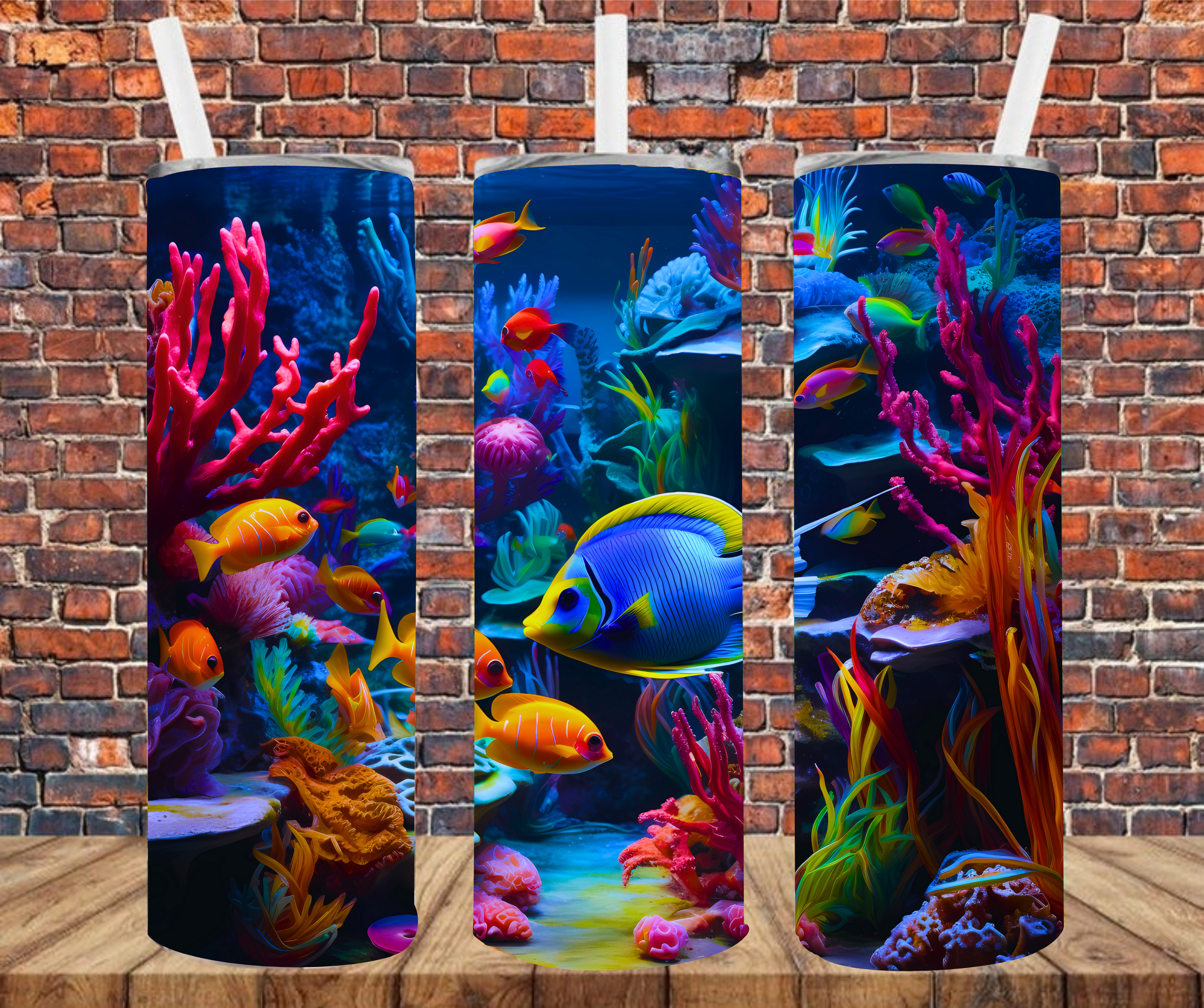 Aquarium - Tumbler Wrap - Sublimation Transfer