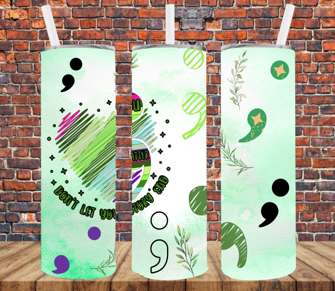 You Matter - Tumbler Wrap Sublimation Transfers