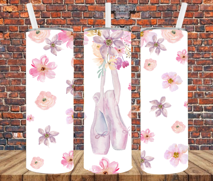 Ballet  - Tumbler Wrap - Sublimation Transfers