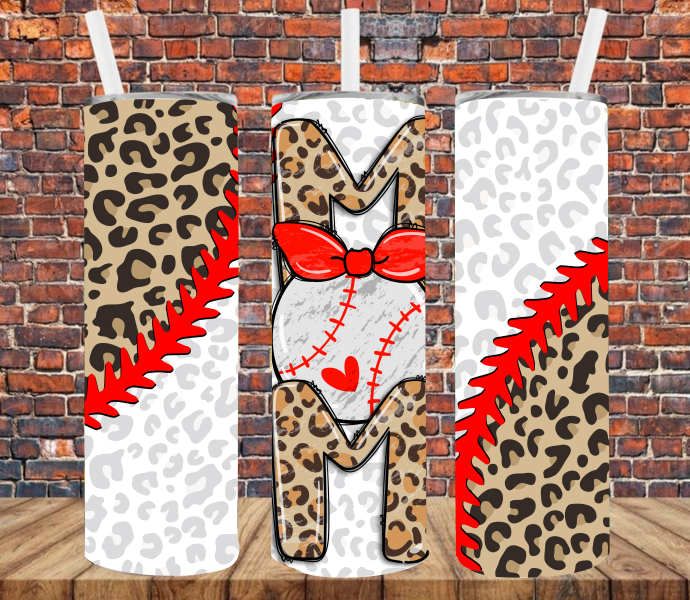 Baseball Mom - Tumbler Wrap Sublimation Transfers