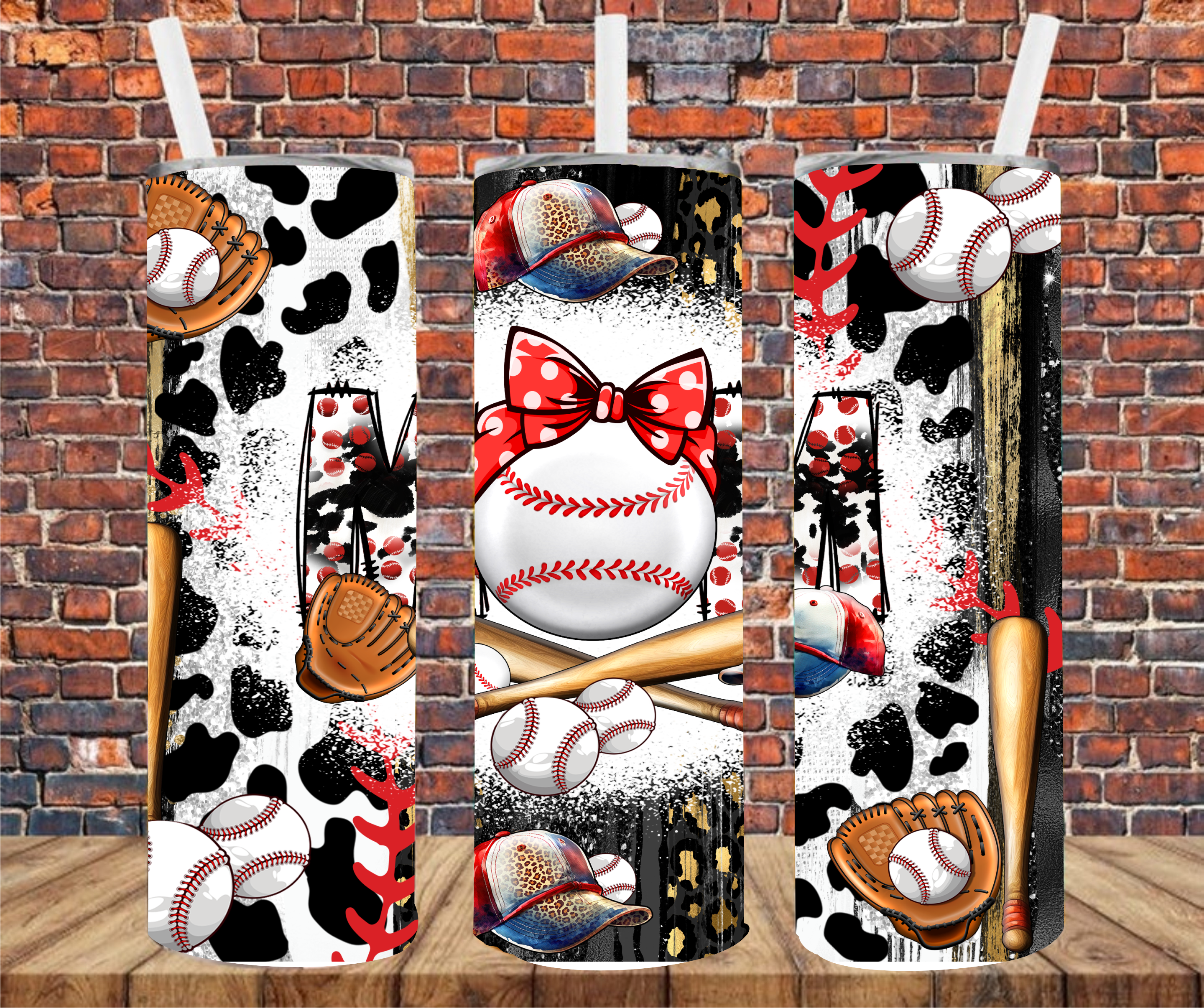 Baseball Mom- Tumbler Wrap - Sublimation Transfers