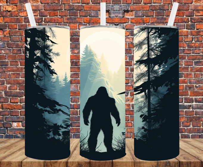 Bigfoot - Tumbler Wrap - Sublimation Transfers