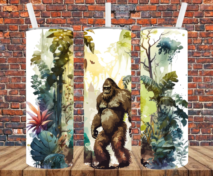Bigfoot - Tumbler Wrap - Sublimation Transfers