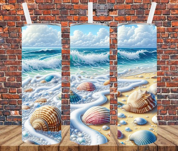 Shoreline - Tumbler Wrap - Sublimation Transfers