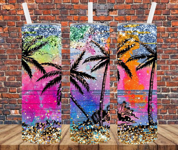 Bright Summer - Tumbler Wrap Sublimation Transfers