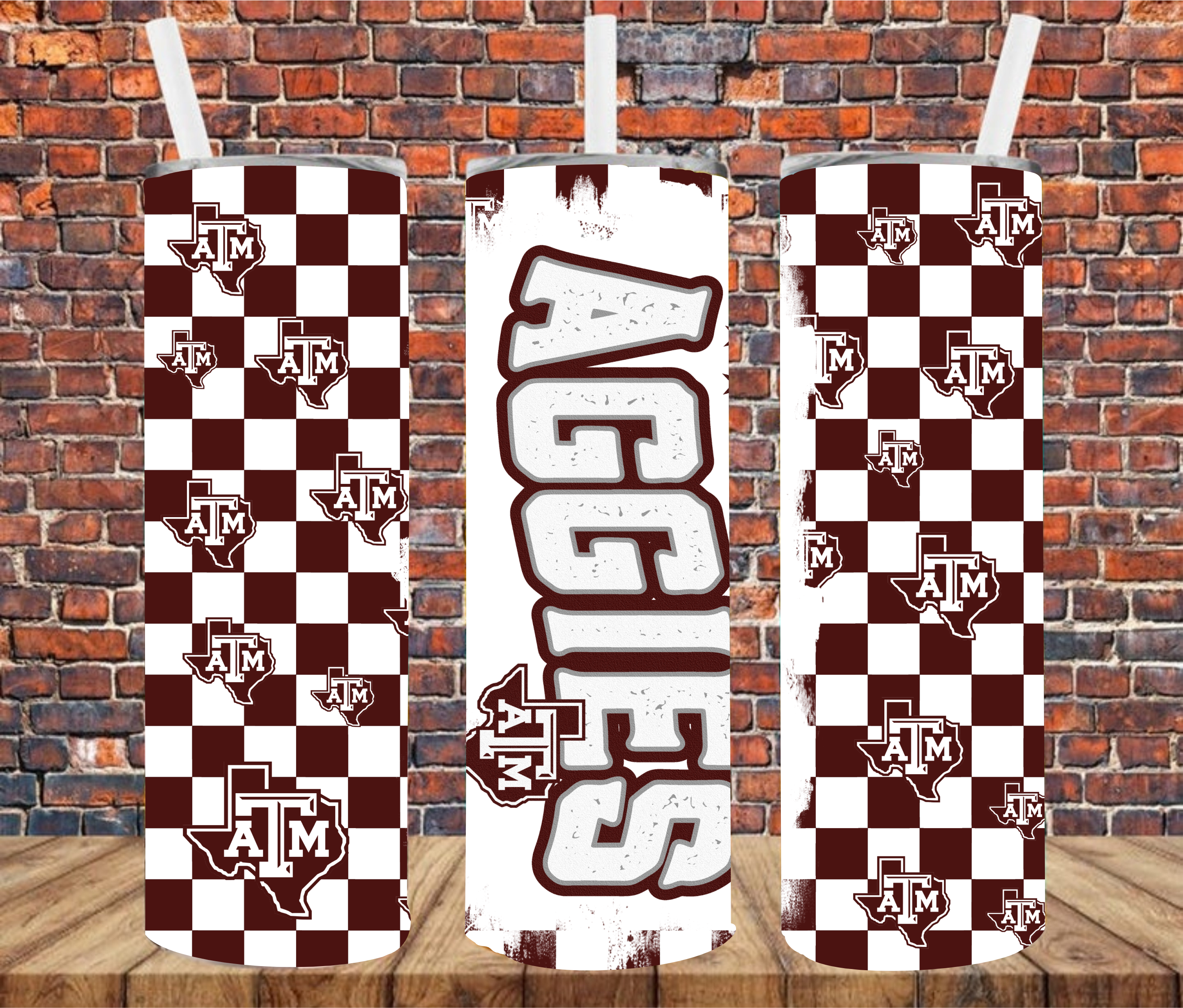 College - Tumbler Wrap - Sublimation Transfers
