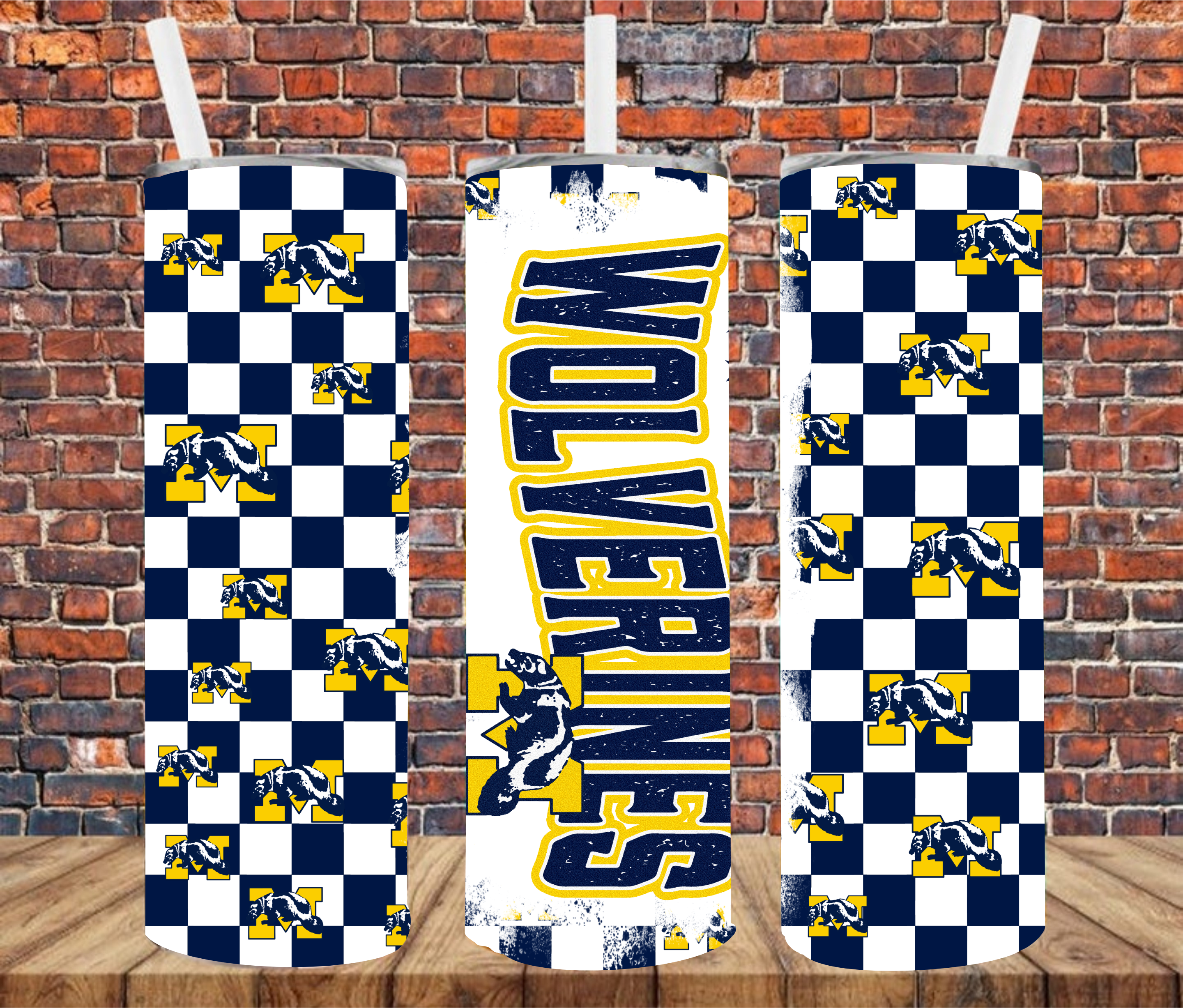 College - Tumbler Wrap - Sublimation Transfers