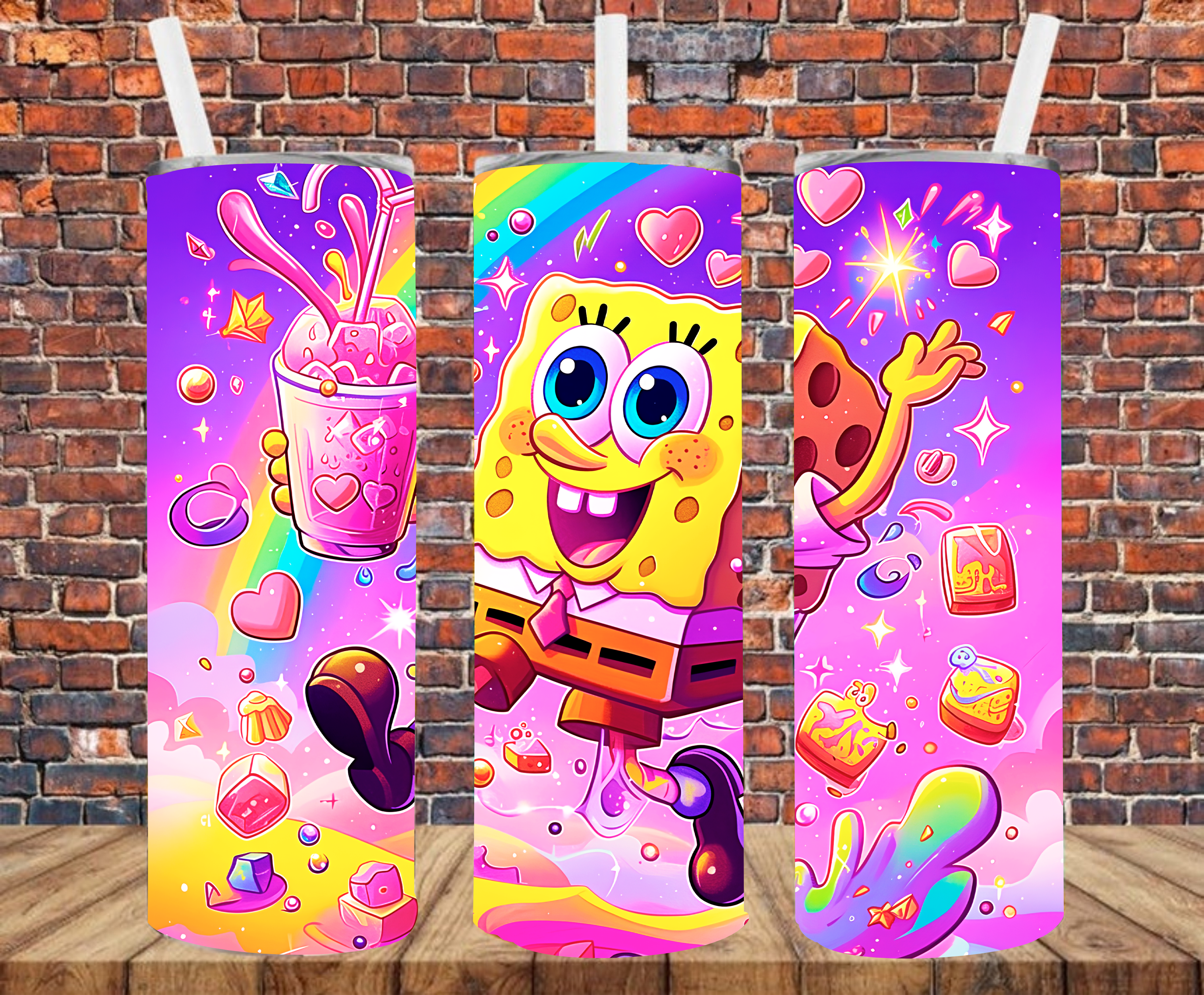 Character - Tumbler Wrap - Sublimation Transfers