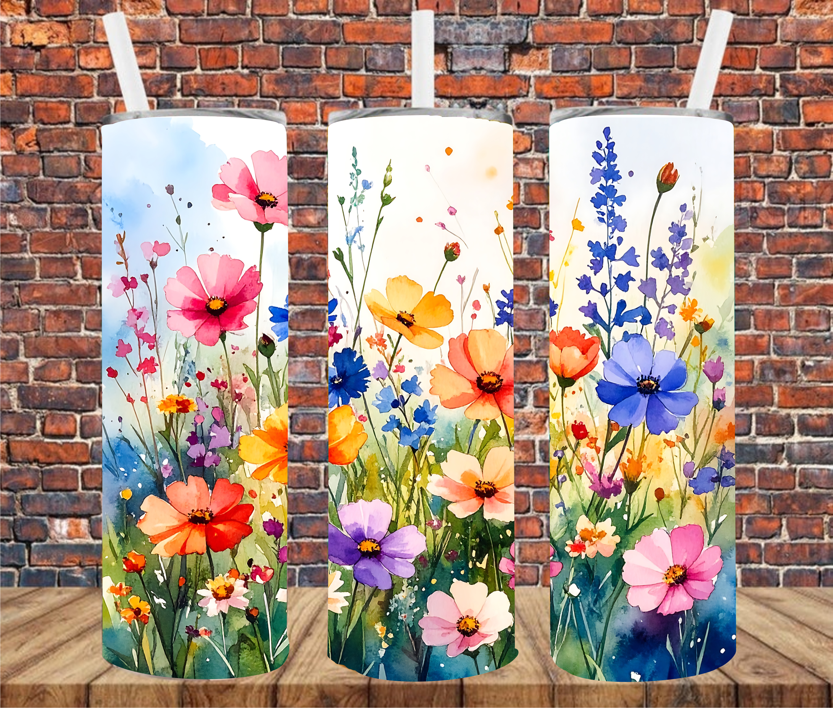 Floral - Sublimation Tumbler Wrap