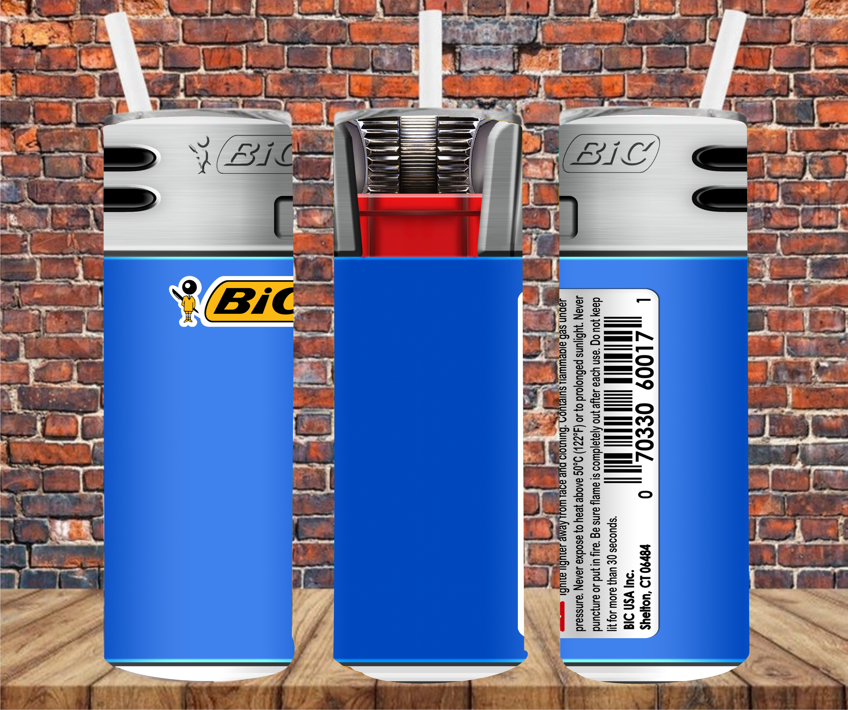 Parody Lighter - Tumbler Wrap - Sublimation Transfers