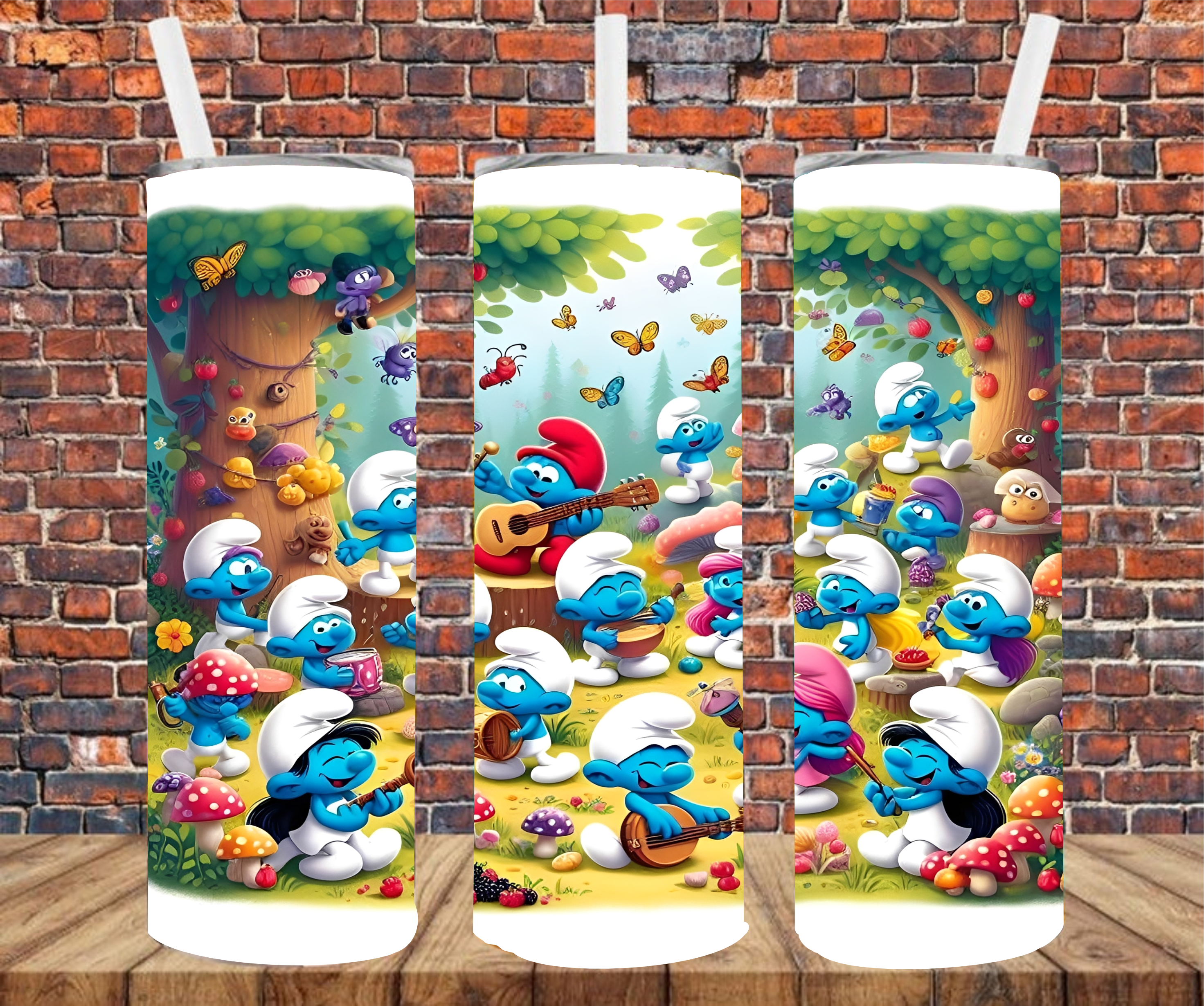 Character - Tumbler Wrap - Sublimation Transfers
