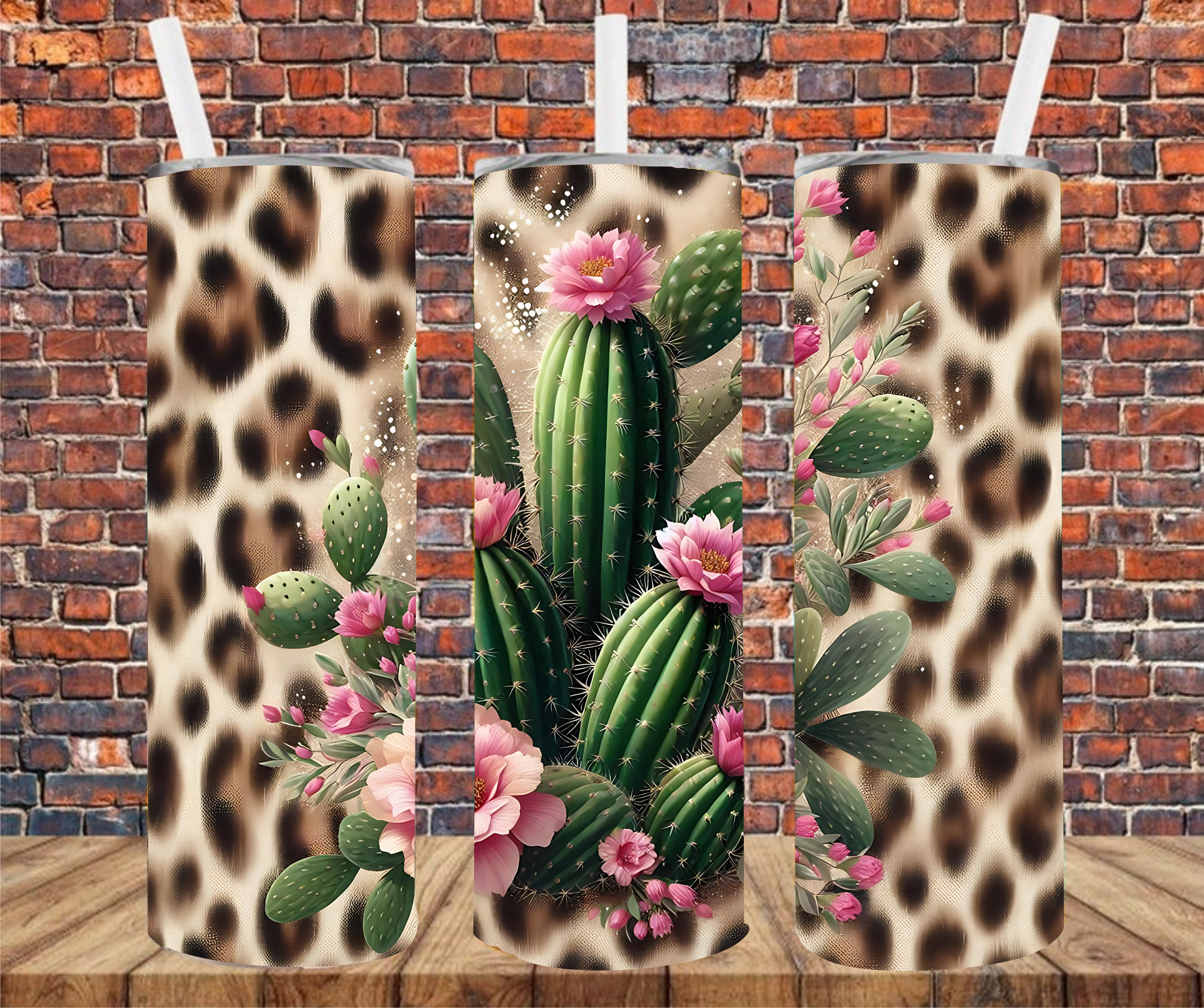Cactus Group- Tumbler Wrap - Sublimation Transfer