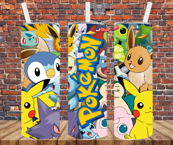 Character - Tumbler Wrap - Sublimation Transfers