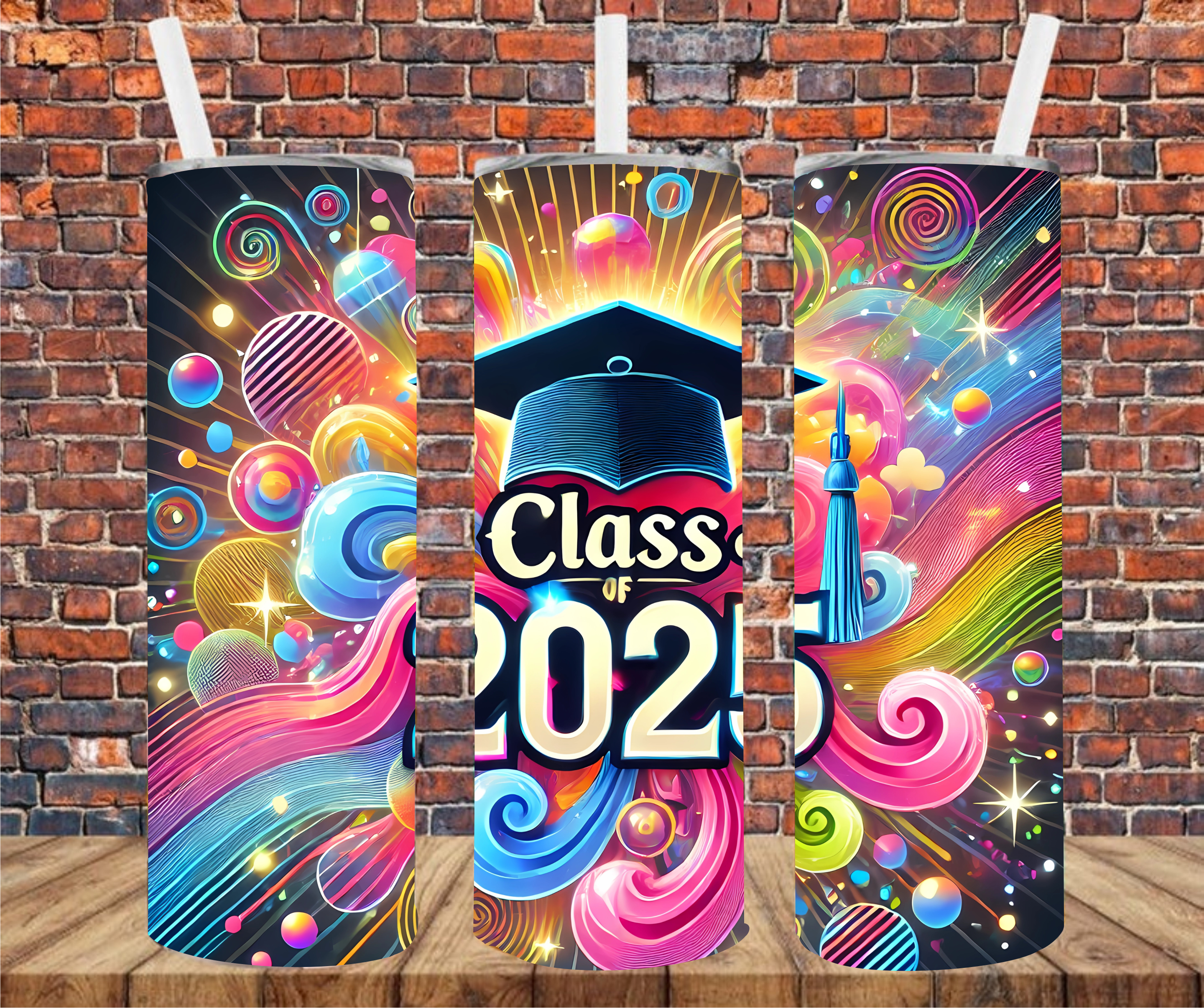 Senior 2025 - Tumbler Wrap - Sublimation Transfers