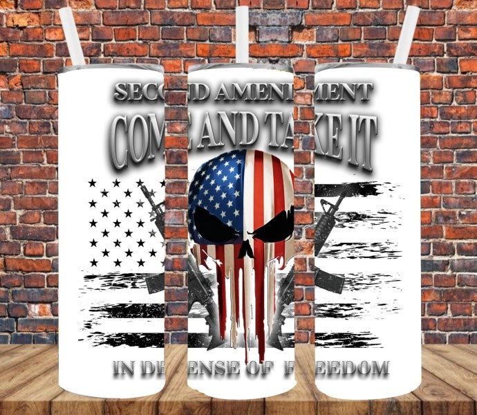 Come & Take It - Tumbler Wrap Sublimation Transfers