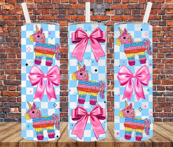 Fiesta Pinata - Tumbler Wrap - Sublimation Transfer