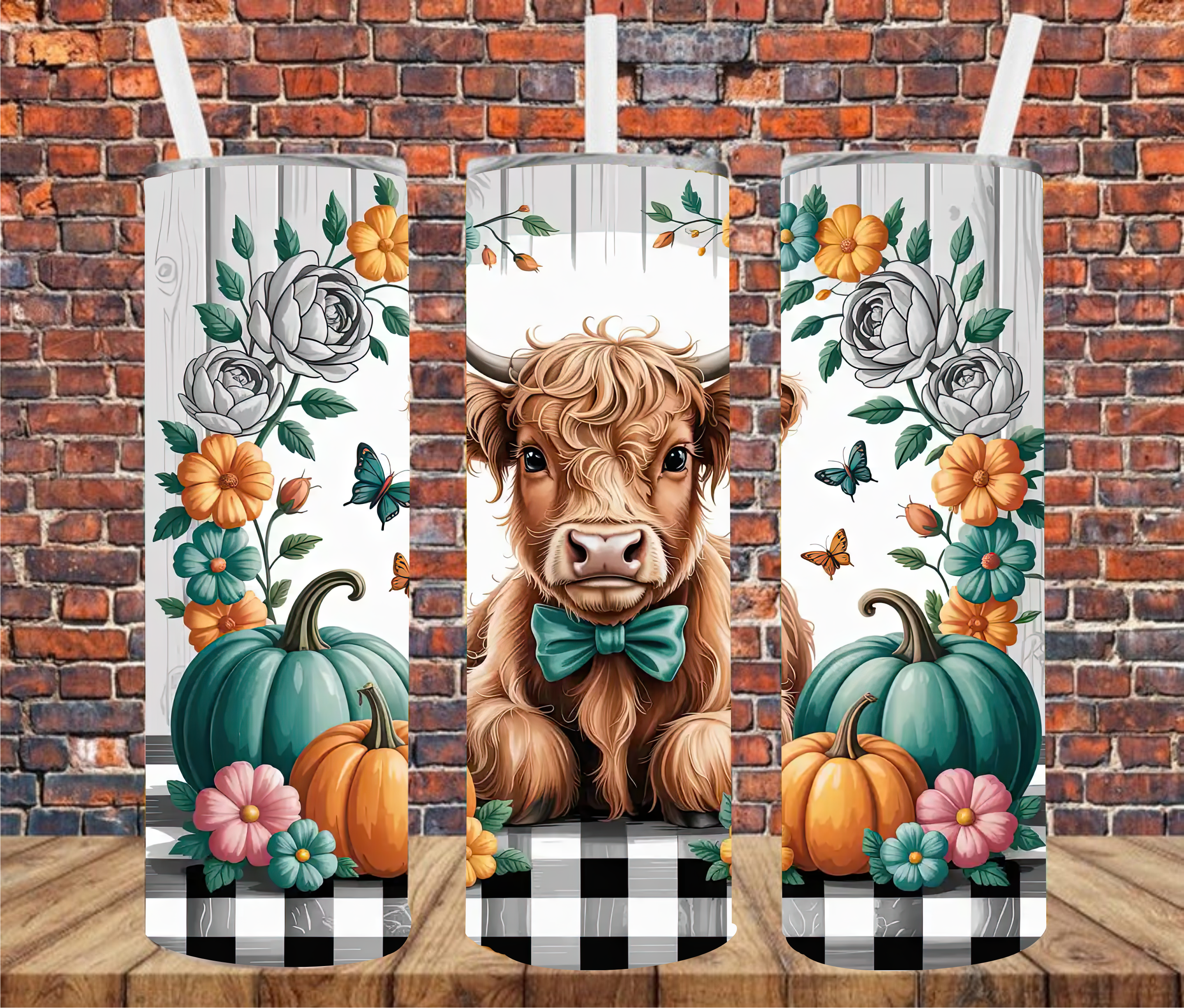 Country Cow - Sublimation Tumbler Wrap