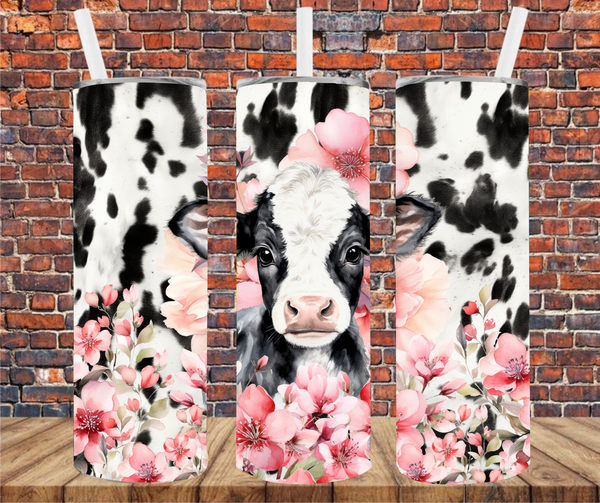 Country Cow - Tumbler Wrap - Sublimation Transfers