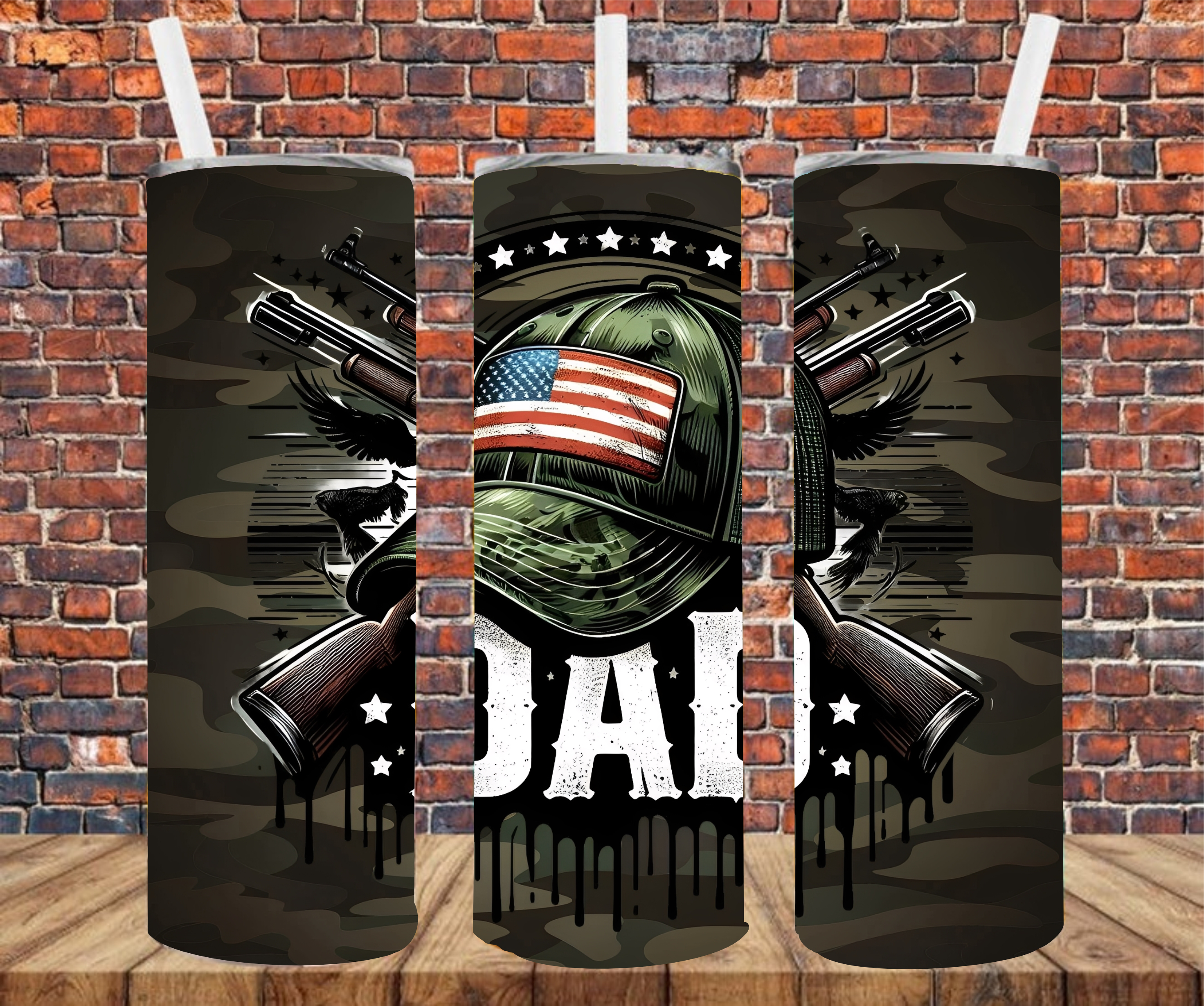 Dad - Tumbler Wrap - Sublimation Transfers