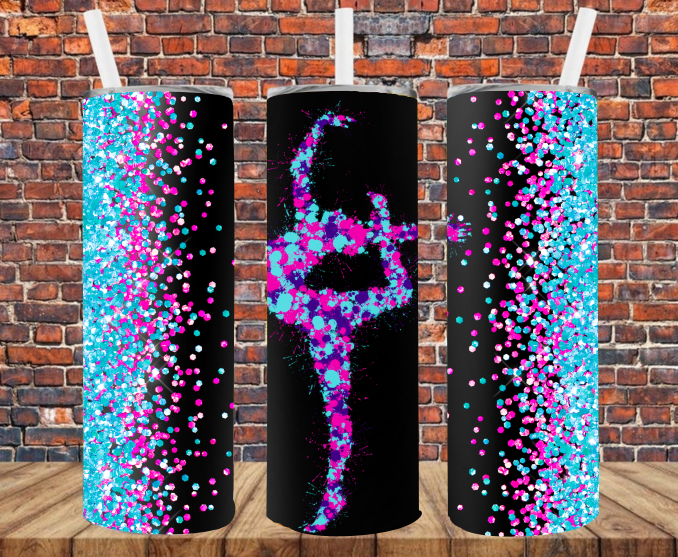 Dance - Tumbler Wrap - Sublimation Transfers