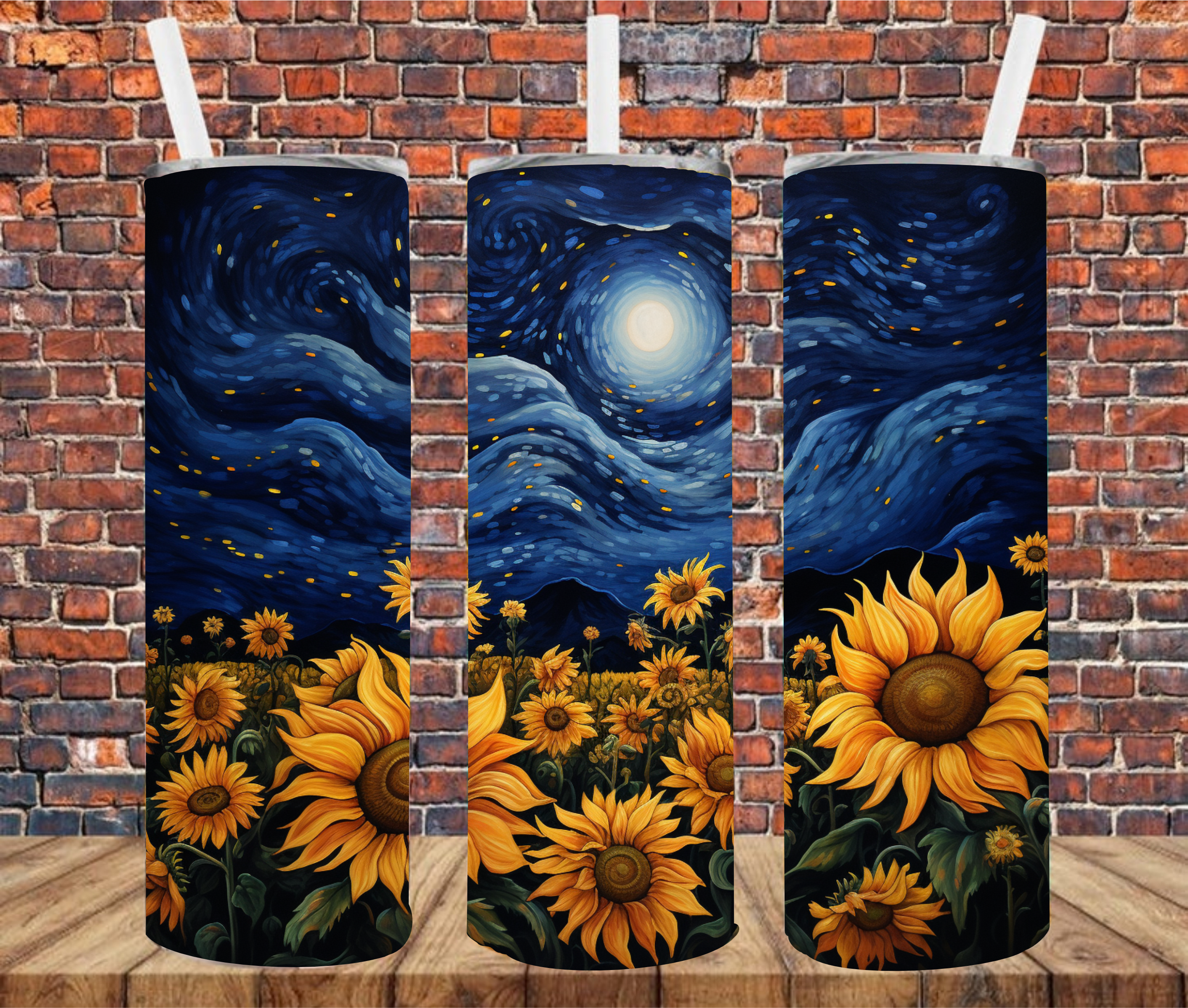 Dark Sky - Sublimation Tumbler Wrap