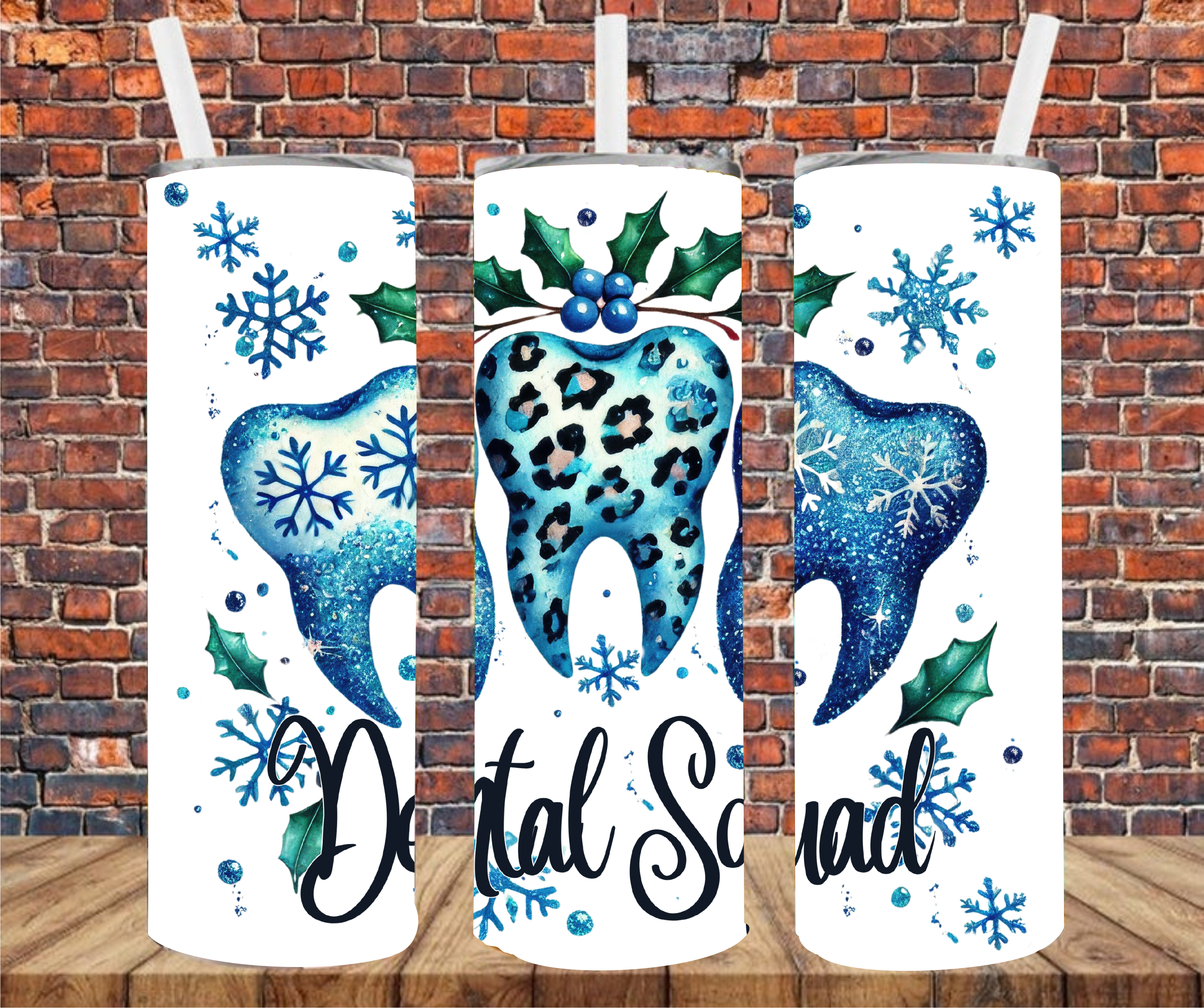 Dental Squad - Tumbler Wrap - Sublimation Transfers