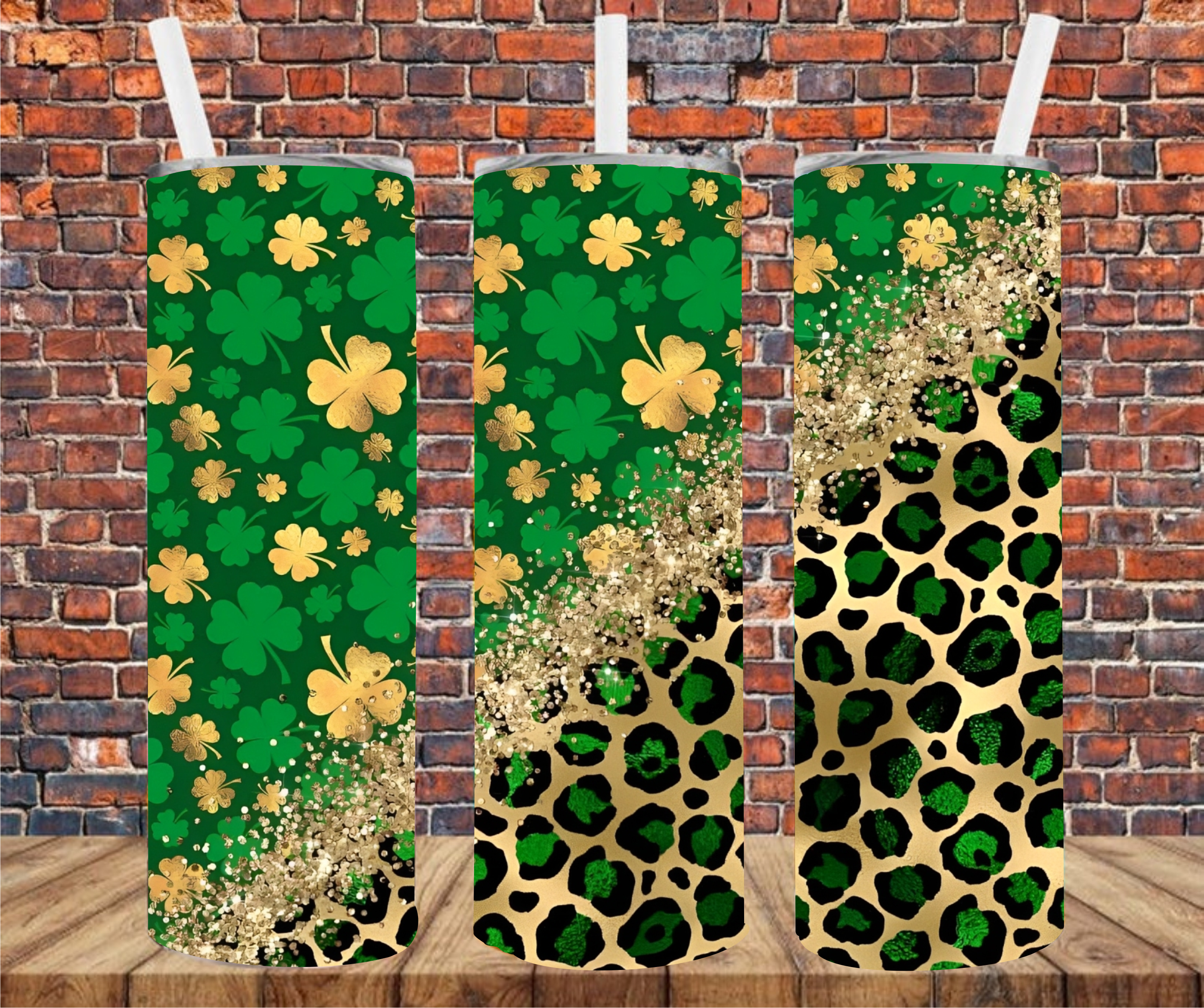 St. Patrick's - Tumbler Wrap - Sublimation Transfers