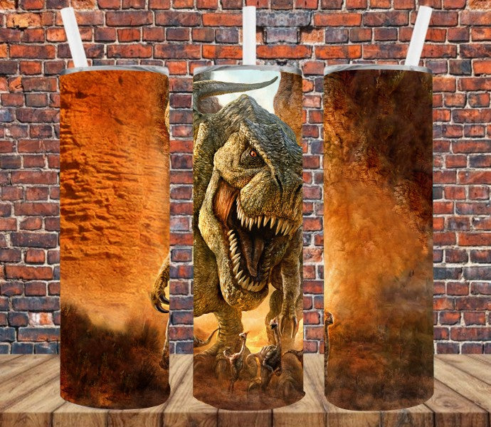 Dinosaurs - Tumbler Wrap Sublimation Transfers