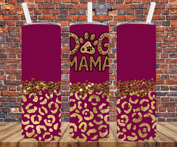 Dog Mama - Tumbler Wrap - Sublimation Transfers