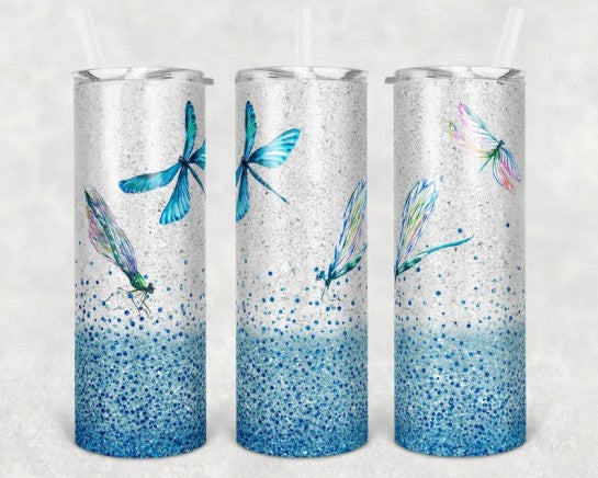 Dragonfly - Tumbler Wrap Vinyl Transfers