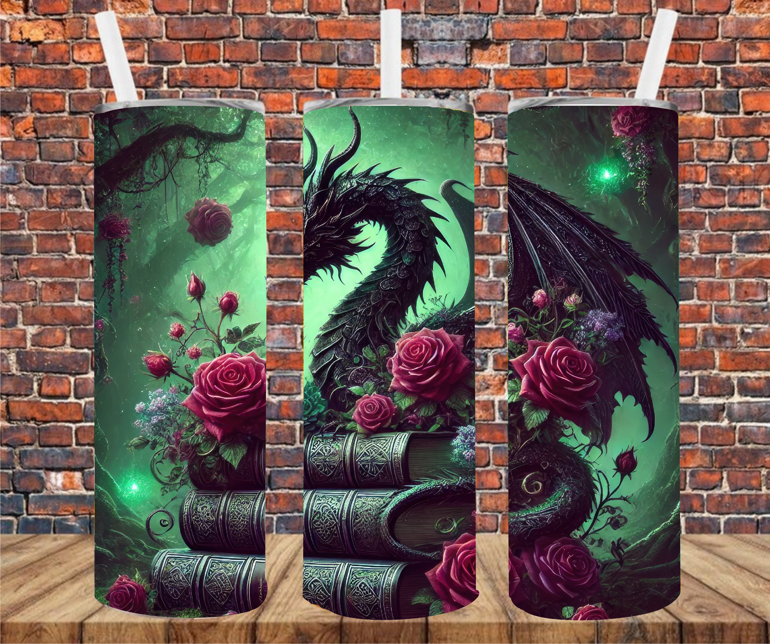 Fantasy Dragon - Tumbler Wrap - Sublimation Transfer