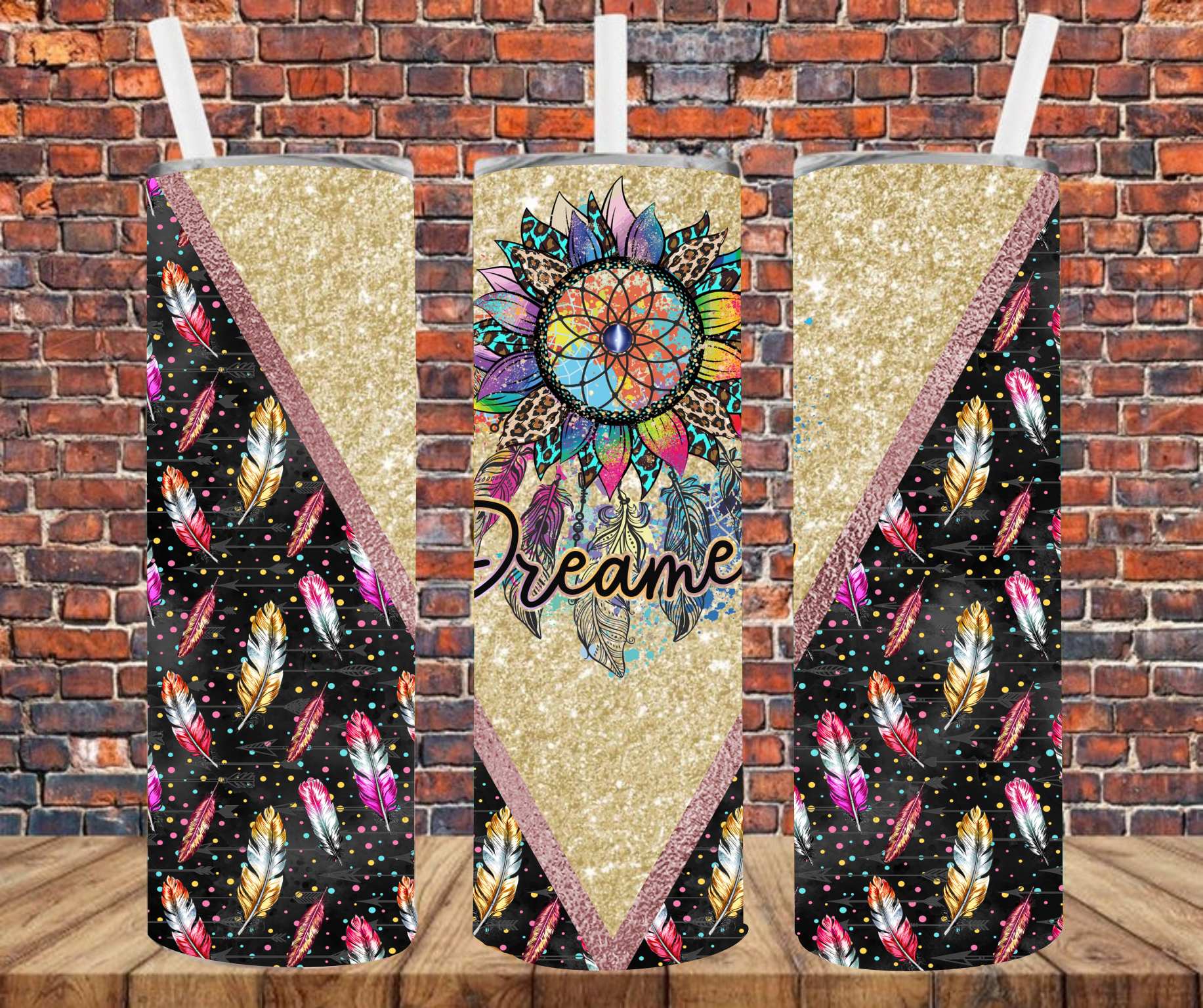 Dreamer - Tumbler Wrap - Sublimation Transfers