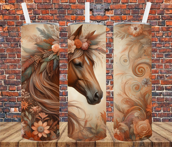 Country Horse - Sublimation Tumbler Wrap