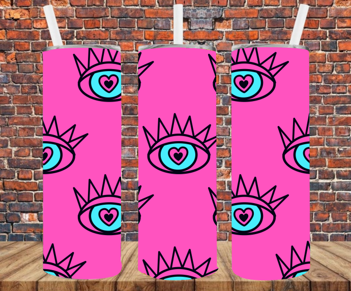 Big Eye - Tumbler Wrap - Sublimation Transfers