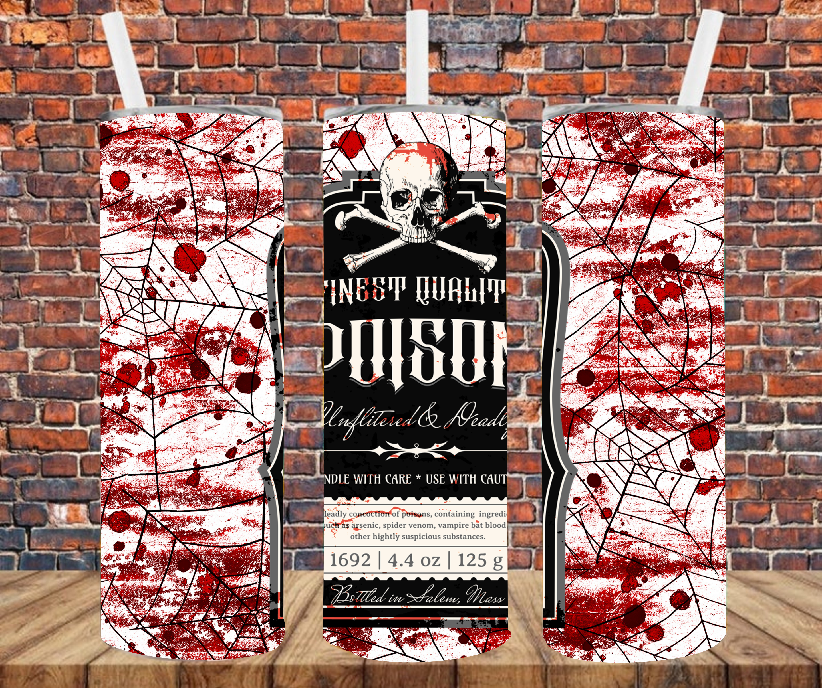 Finest Poison - Tumbler Wrap - Sublimation Transfer