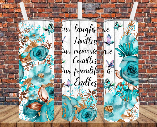 Friendship Endless - Tumbler Wrap - Sublimation Transfers