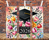 Senior, Choose Year - Tumbler Wrap - Sublimation Transfer